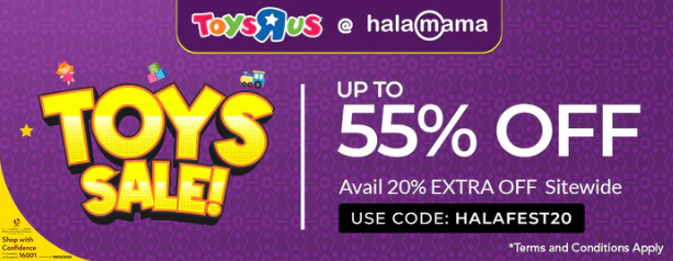 Halamama Qatar Toys Sale - Up to 55% Off + Extra 20% Off