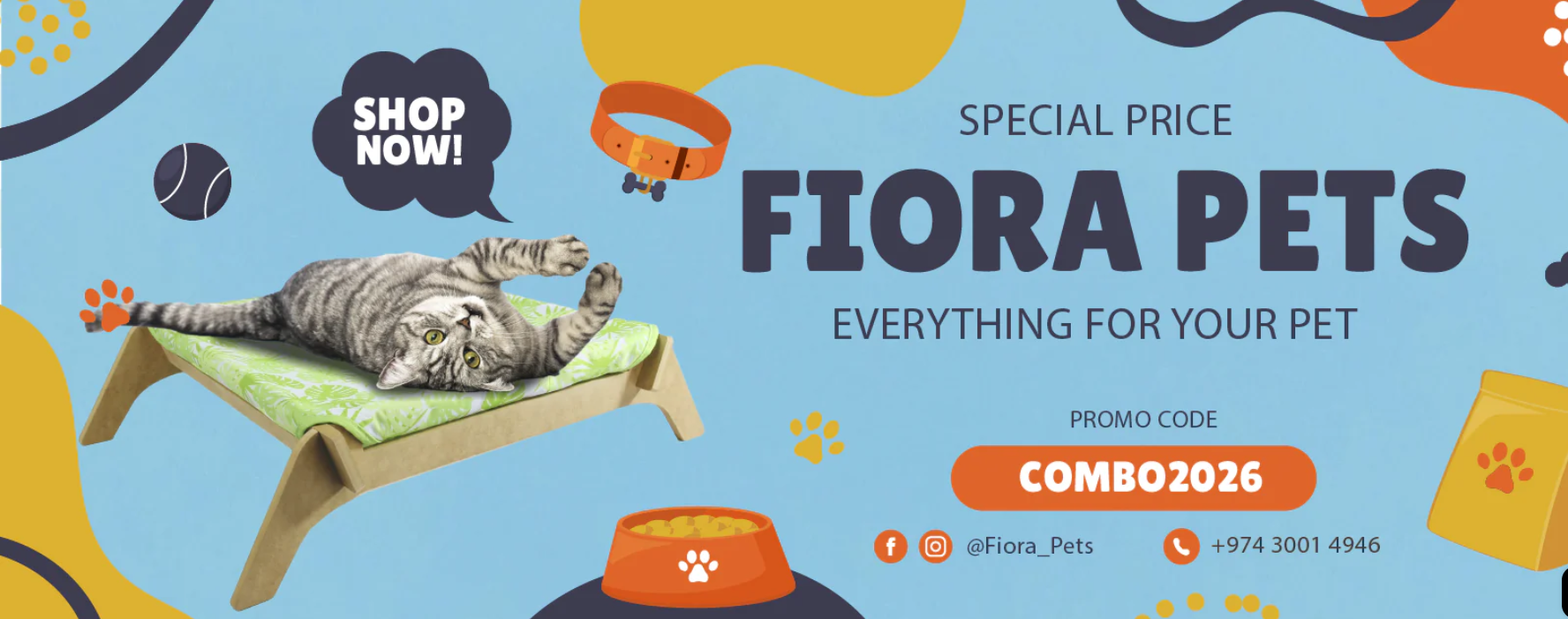 Fiora Pets Qatar - Special Price Offer